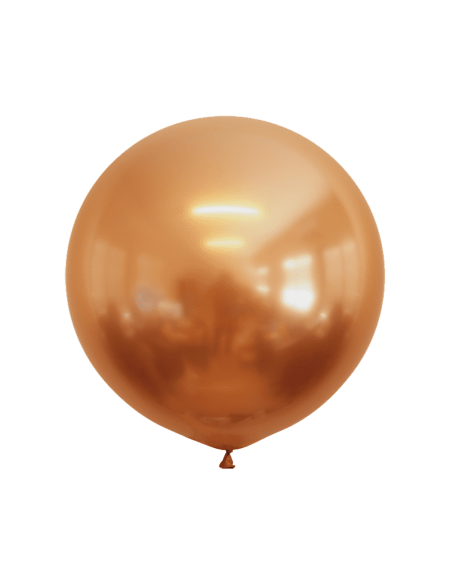 Globo Titanium Chrome Redondo 60cm Cobre