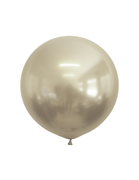 Globo Titanium Chrome Redondo 60cm Oro Claro