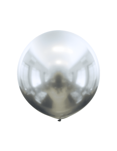 Globo Titanium Chrome Redondo 60cm Plata
