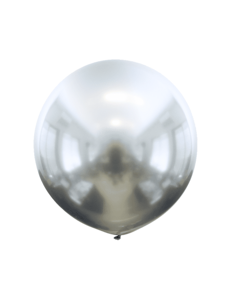 Globo Titanium Chrome Redondo 60cm Plata