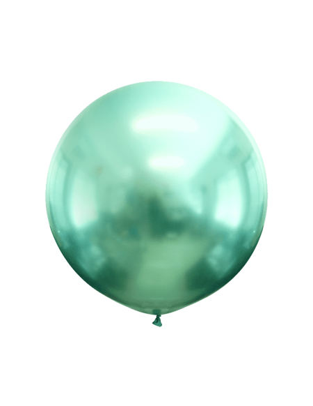 Globo Titanium Chrome Redondo 60cm Verde