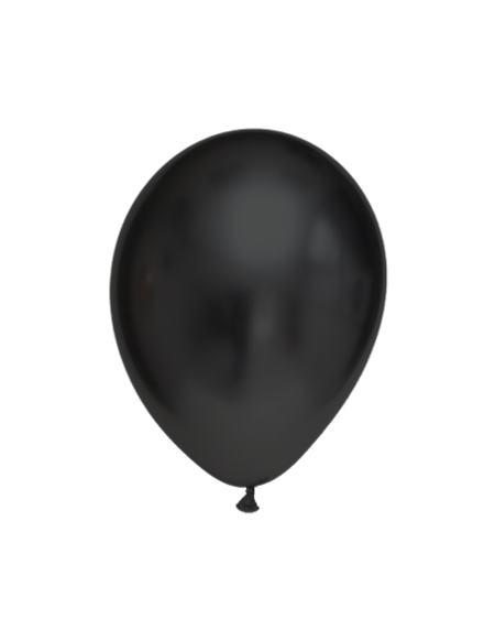 Globo Titanium Chrome Redondo 30cm Negro