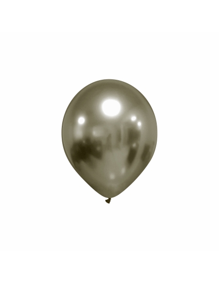 Globo Titanium Chrome Redondo 13cm Mercurio