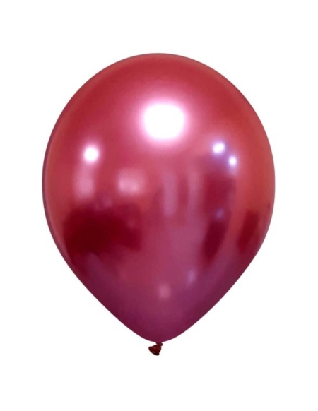Globo Titanium Chrome Redondo 13cm Rosa