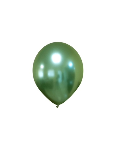 Globo Titanium Chrome Redondo 13cm Verde Claro