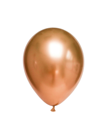 Globo Titanium Chrome Redondo 35cm Cobre