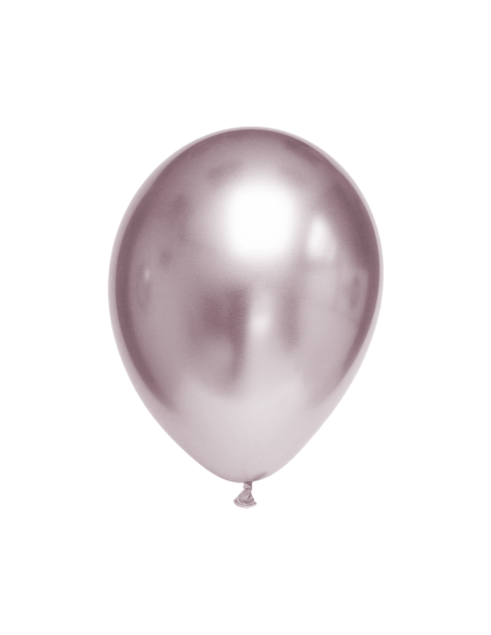 Globo Titanium Chrome Redondo 35cm Lila