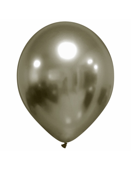 Globo Titanium Chrome Redondo 35cm Mercurio