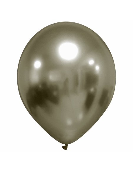 Globo Titanium Chrome Redondo 35cm Mercurio