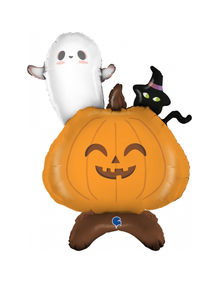 Globo Calabaza Halloween Stand Up 100cm