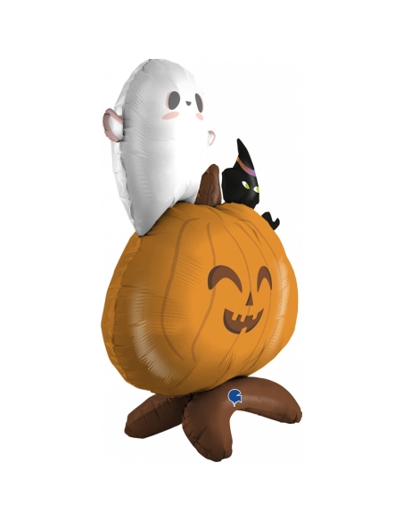 Globo Calabaza Halloween Stand Up 100cm