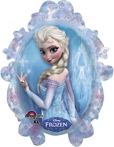 Globo Frozen - Forma 78x63cm Foil Poliamida -A2816201-02