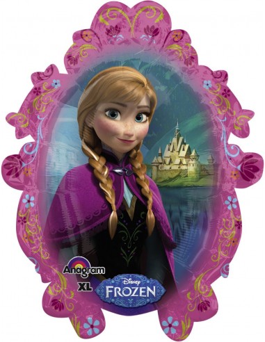 Globo Frozen - Forma 78x63cm Foil Poliamida -A2816201-02