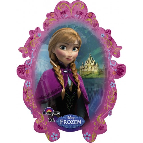 Globo Frozen - Forma 78x63cm Foil Poliamida -A2816201-02