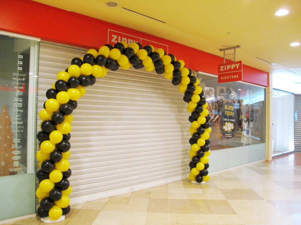 Arcos y columnas para globos