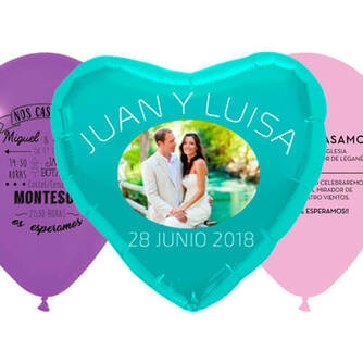 Globos Personalizados Bodas