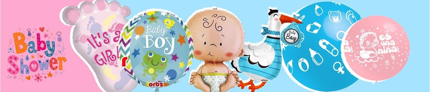 Globos Baby Shower. Ideas para Decoracion y Fiesta Baby Shower