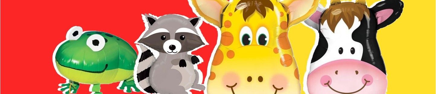 Globos de Animales. Ideas para Decoración de Fiestas Temática Animales