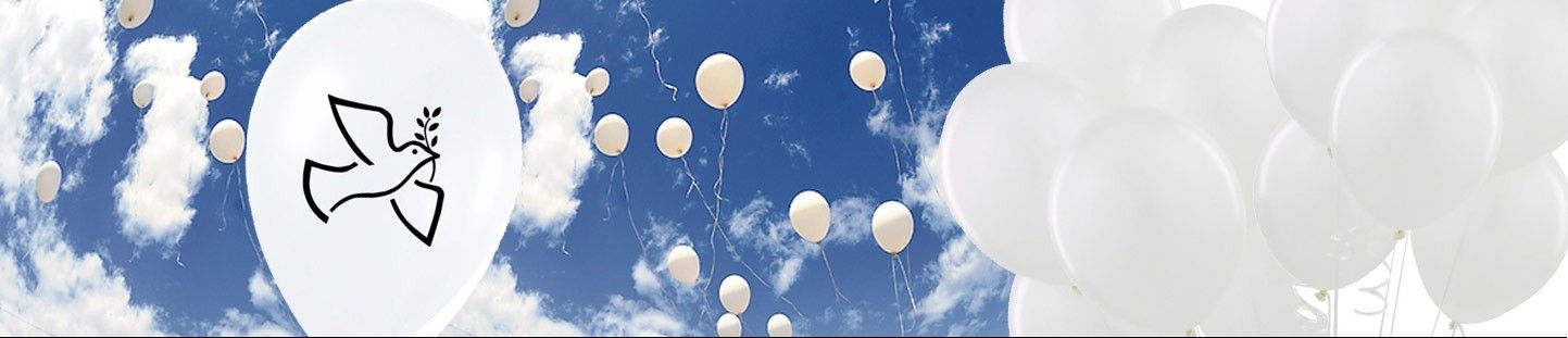 Globos Dia de la Paz. Suelta Globos por el Día Internacional de la Paz