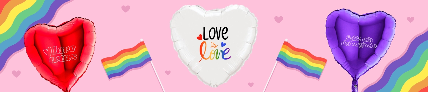 Globos para el Dia del Orgullo Gay. Decoraciones Especiales con Globos