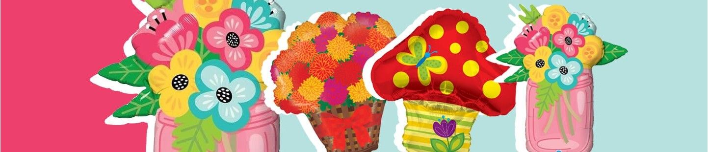 Globos de Flores, Plantas y Todo el Mundo Vegetal en Globos