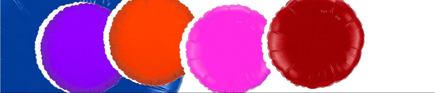 Globos Redondos 10cm para Decoración de Cumpleaños y Fiestas