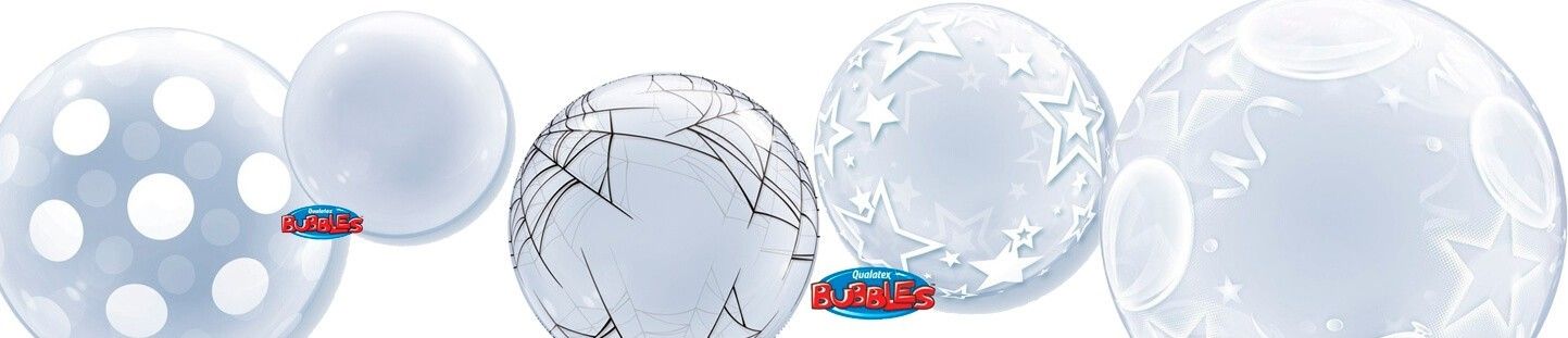 Globos Deco Bubble de Qualatex, Globos Burbuja Deco de Qualatex
