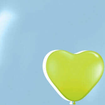 Globos Corazones 15cm