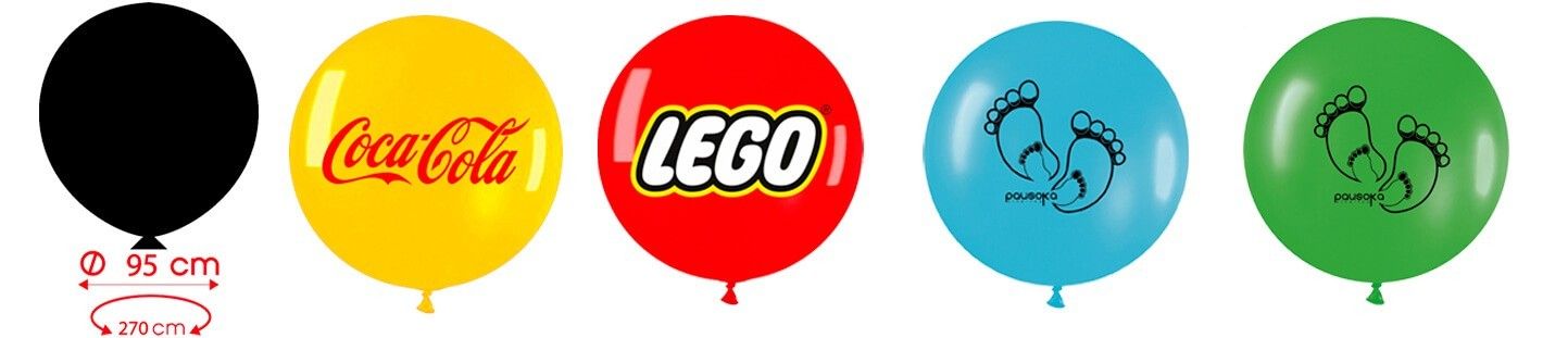 Globos Personalizados Gigantes de 95cm de Diametro