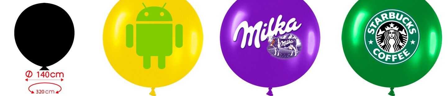 Globos Personalizados Gigantes de 140cm de Diametro