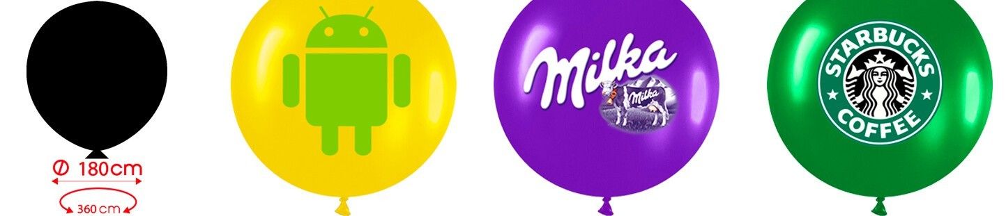 Globos Personalizados Gigantes de 180cm de Diametro