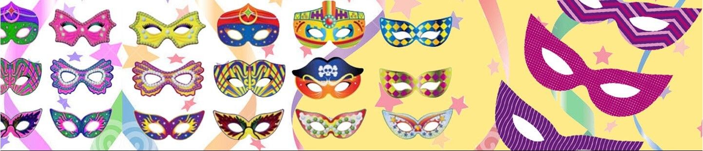 Antifaces para Cumpleaños y Fiestas Infantiles