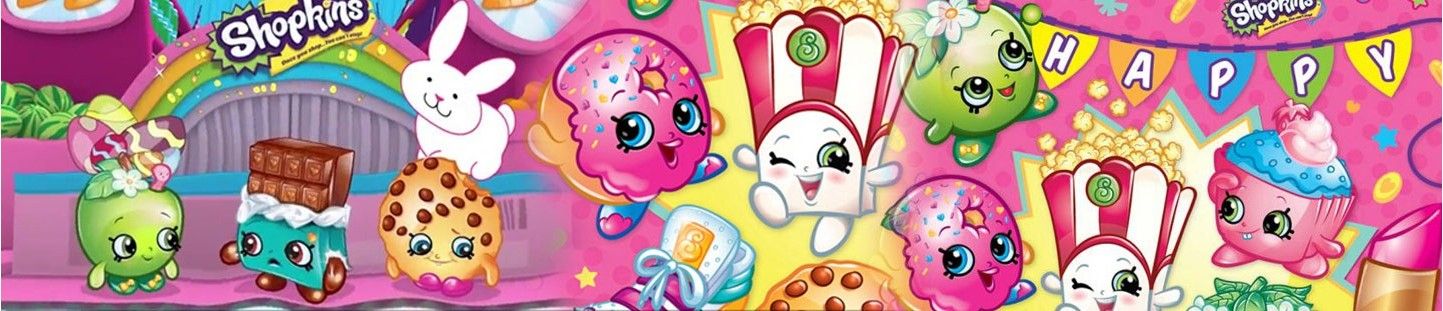 Globos Shopkins. Decoracion de Cumpleaños Shopkins