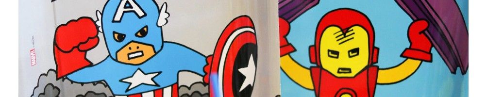 Ideas para Decoración de Fiestas y Cumpleaños de Marvels Pop Comic