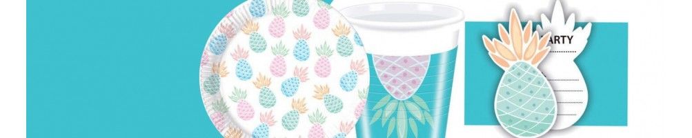 Ideas para Decoración de Fiestas y Cumpleaños de Piña Pineapples