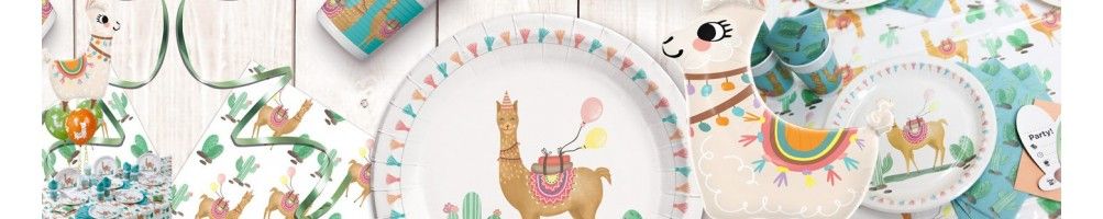 Ideas para Decoración de Fiestas y Cumpleaños de Llama