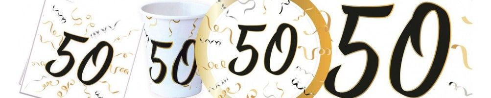 Ideas para Decoración de Fiestas y Cumpleaños de 50 Años