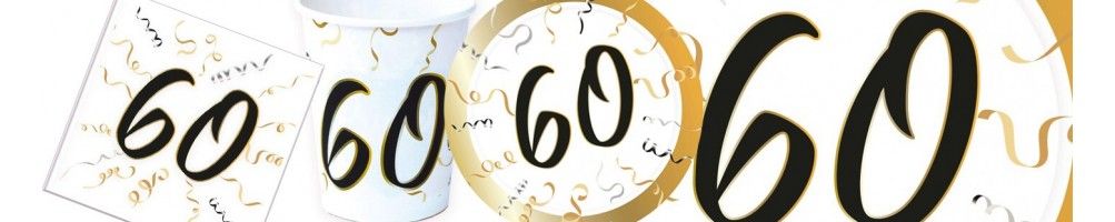 Ideas para Decoración de Fiestas y Cumpleaños de 60 Años