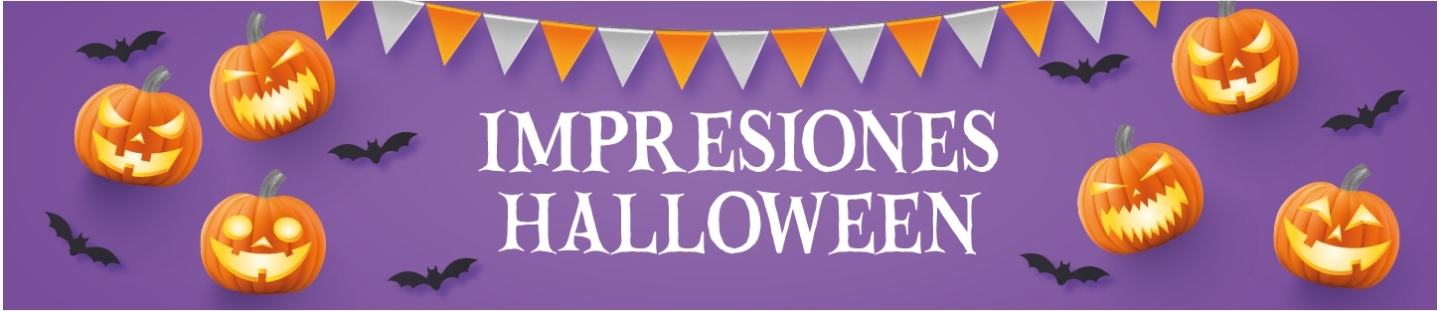 Impresion y Carteleria de Halloween Personalizada