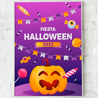 Impresion  y Carteleria de Halloween Personalizada