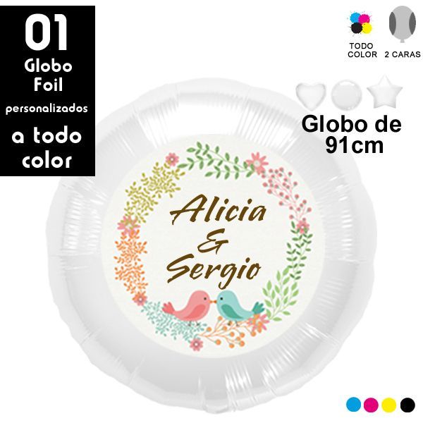 01 globos personalizados foil