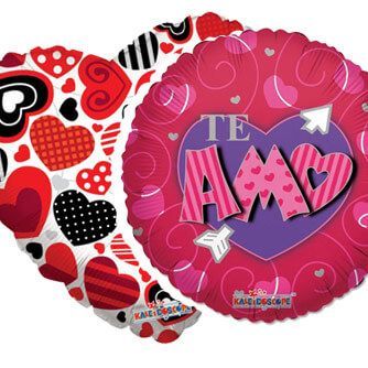 globos foil san valentin