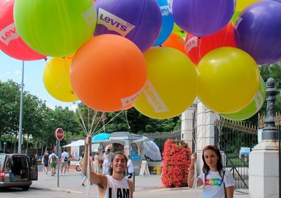 globos esféricos personalizados pride levis