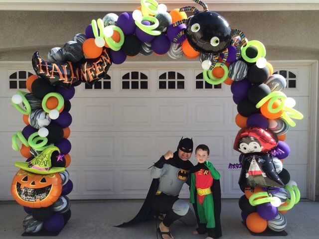 animadores con globos