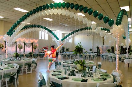 bailarines en eventos