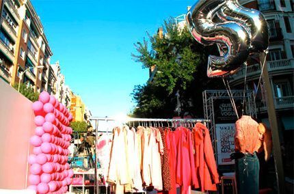 Decoración con globos Vogue