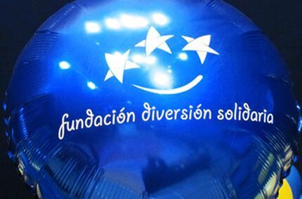 globos personalizados para Fundación Diversión Solidaria