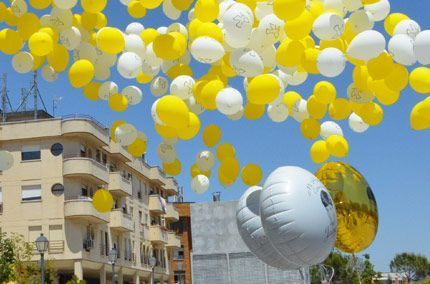 globos personalizados para comunión