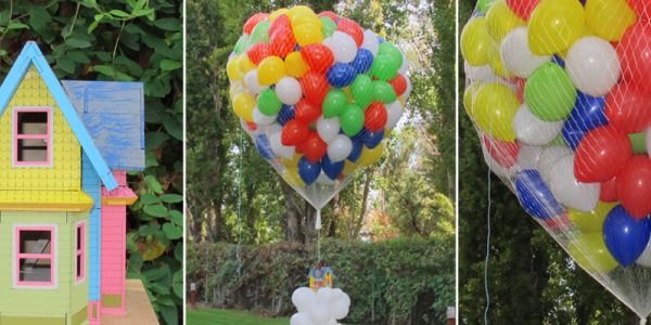 Casita Up con Globos