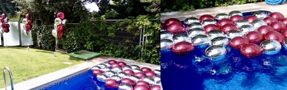 Piscina de Globos para cumpleaños